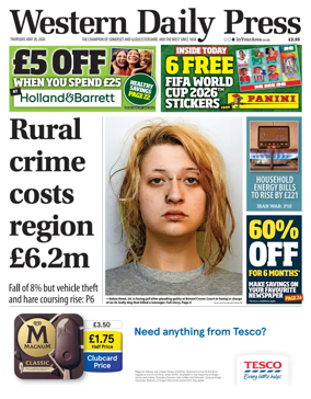 Cover of Western Daily Press