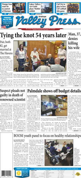 Cover of Antelope Valley Press