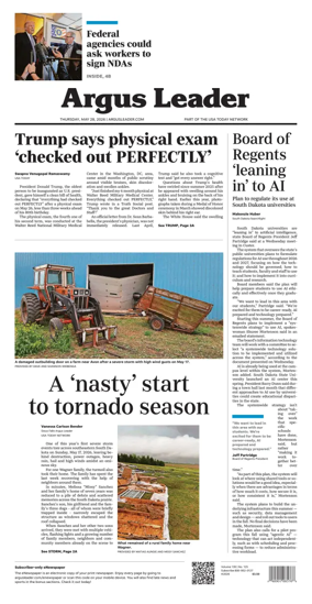 Cover of Argus Leader