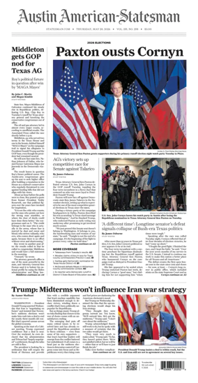 Cover of Austin American-Statesman