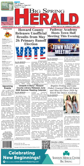 Cover of Big Spring Herald