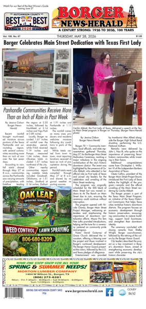 Cover of Borger News-Herald