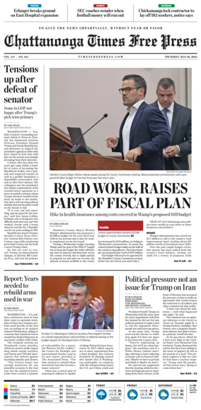 Cover of Chattanooga Times Free Press