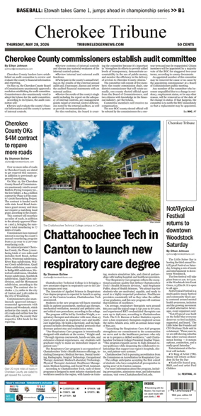 Cover of Cherokee Tribune