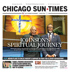 Cover of Chicago Sun-Times