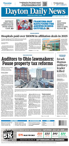 Cover of Dayton Daily News