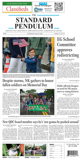 Cover of East Greenwich Pendulum