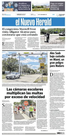 Cover of El Nuevo Herald