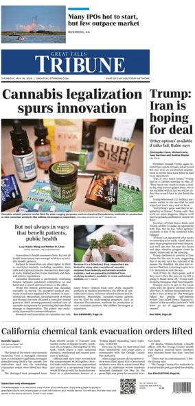 Cover of Great Falls Tribune