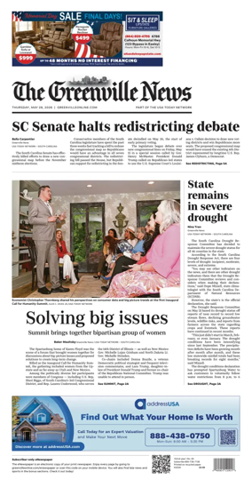 Cover of The Greenville News