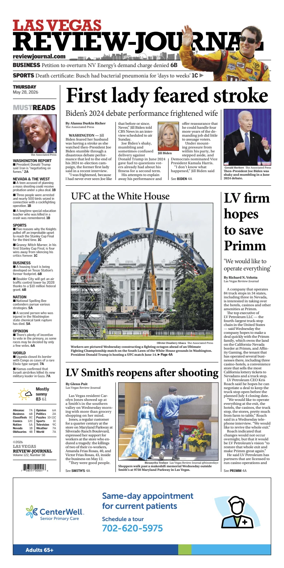 Cover of Las Vegas Review-Journal