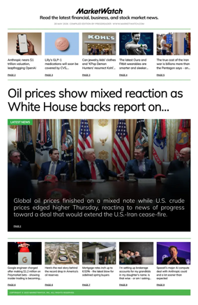 Cover of Market Watch