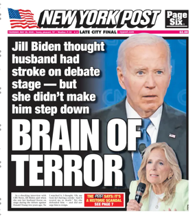 Cover of New York Post