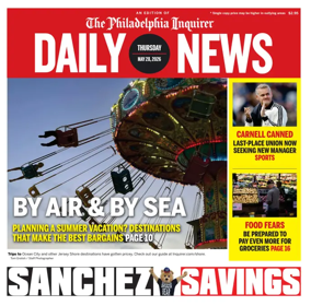 Cover of Philadelphia Daily News