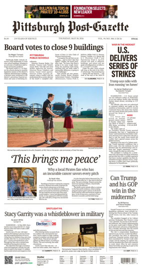 Cover of Pittsburgh Post-Gazette