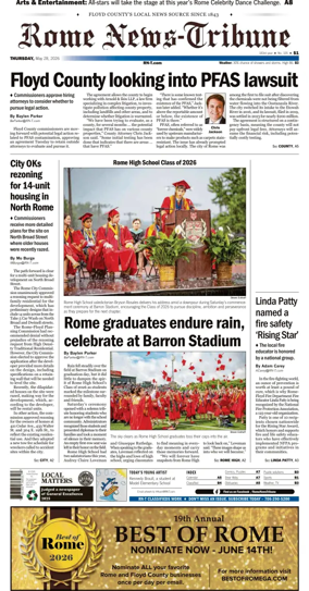 Cover of Rome News-Tribune