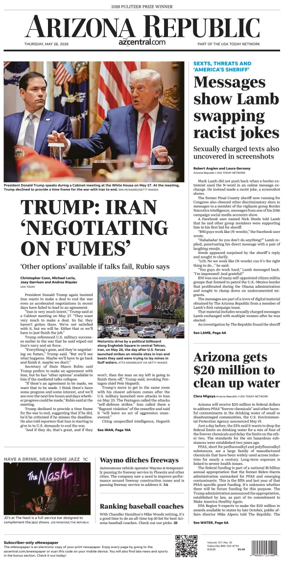 Cover of The Arizona Republic