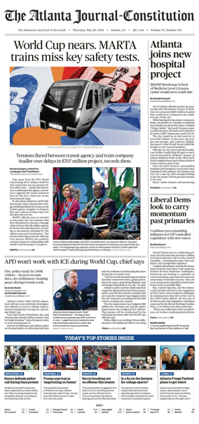 Cover of The Atlanta Journal-Constitution
