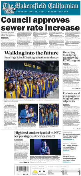 Cover of The Bakersfield Californian