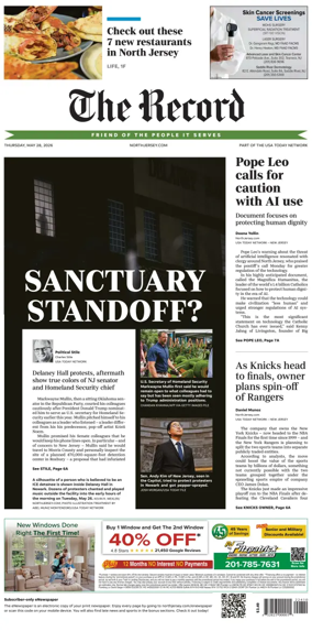 Cover of The Bergen Record
