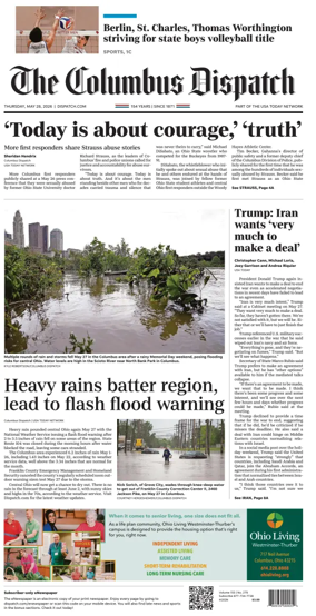 Cover of The Columbus Dispatch