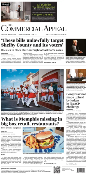 Cover of The Commercial Appeal