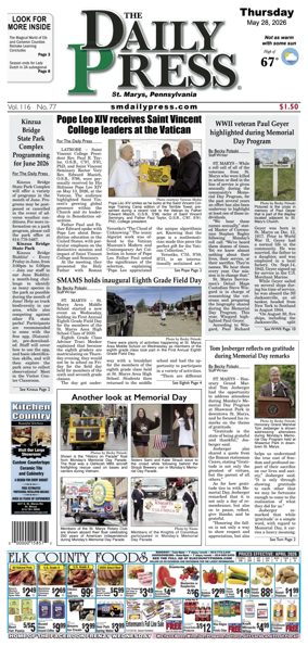 Cover of The Daily Press