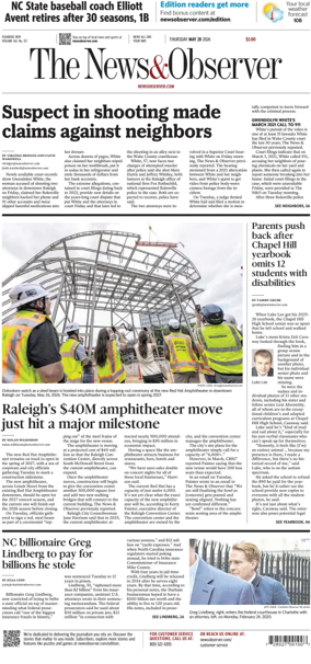 Cover of The News & Observer