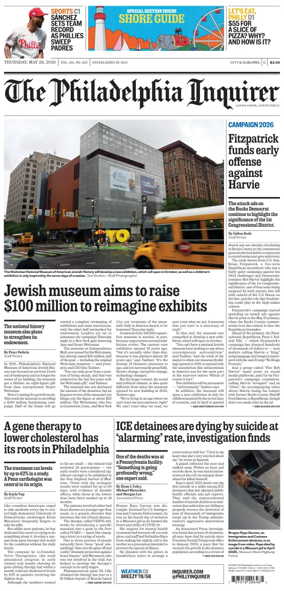 Cover of The Philadelphia Inquirer