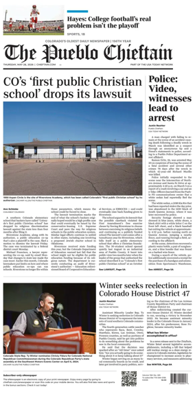 Cover of The Pueblo Chieftain