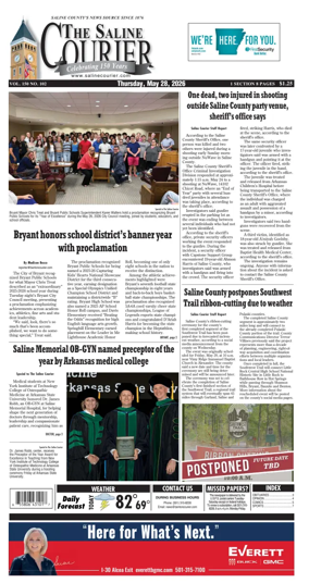 Cover of The Saline Courier