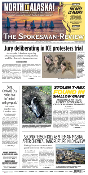Cover of The Spokesman-Review (Spokane)