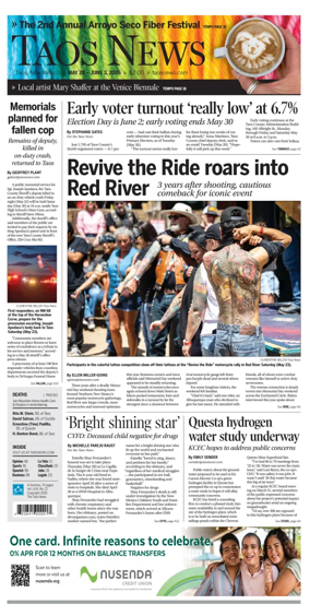 Cover of The Taos News