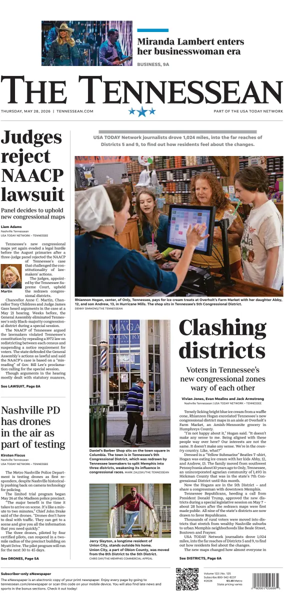 Cover of The Tennessean