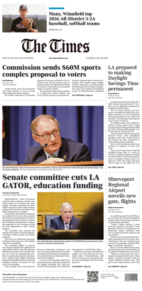 Cover of The Times (Shreveport)
