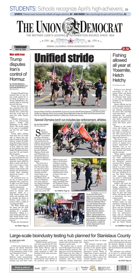 Cover of The Union Democrat