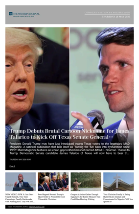 Cover of The Western Journal
