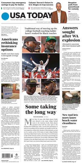Cover of USA TODAY US Edition