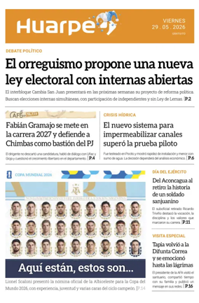 Cover of Diario Huarpe