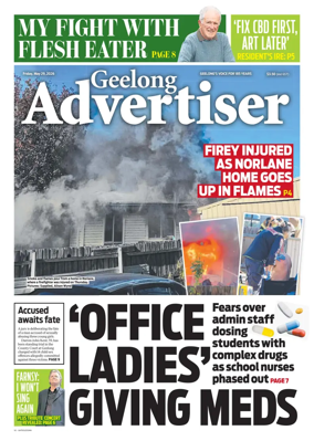 Cover of Geelong Advertiser