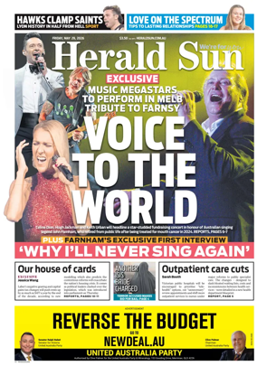 Cover of Herald Sun