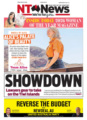 Cover of NT News