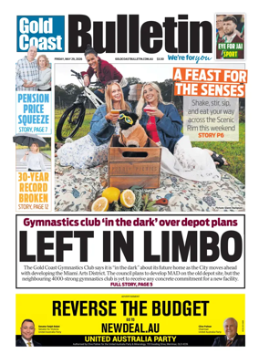 Cover of The Gold Coast Bulletin