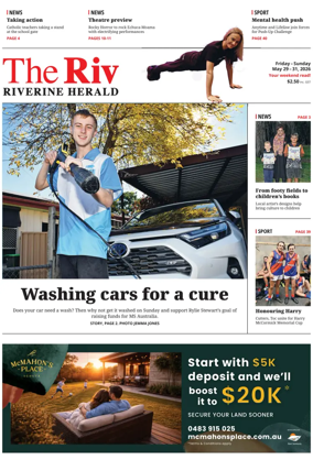 Cover of The Riverine Herald