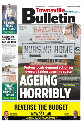 Cover of Townsville Bulletin