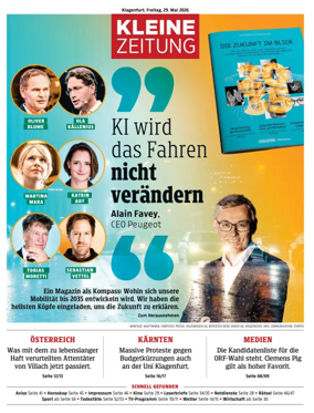 Cover of Kleine Zeitung Kaernten