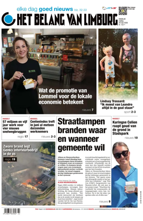 Cover of Het Belang van Limburg