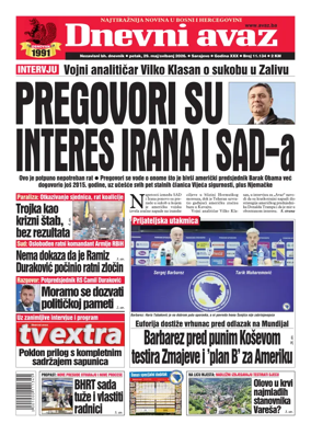 Cover of Dnevni avaz