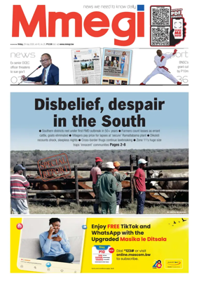Cover of Mmegi