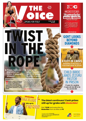 Cover of The Voice (Botswana)